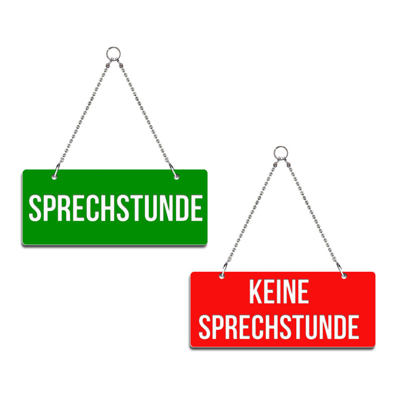 Sprechstunde/Keine Sprechstunde